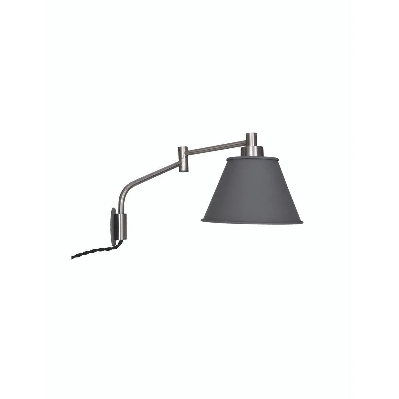 Westport Wall Light in Charcoal - Steel