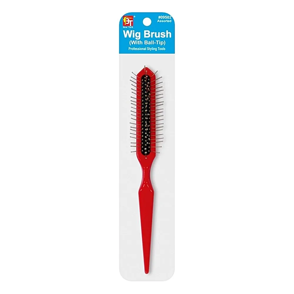 WIG BRUSH WITH BALL-TIP