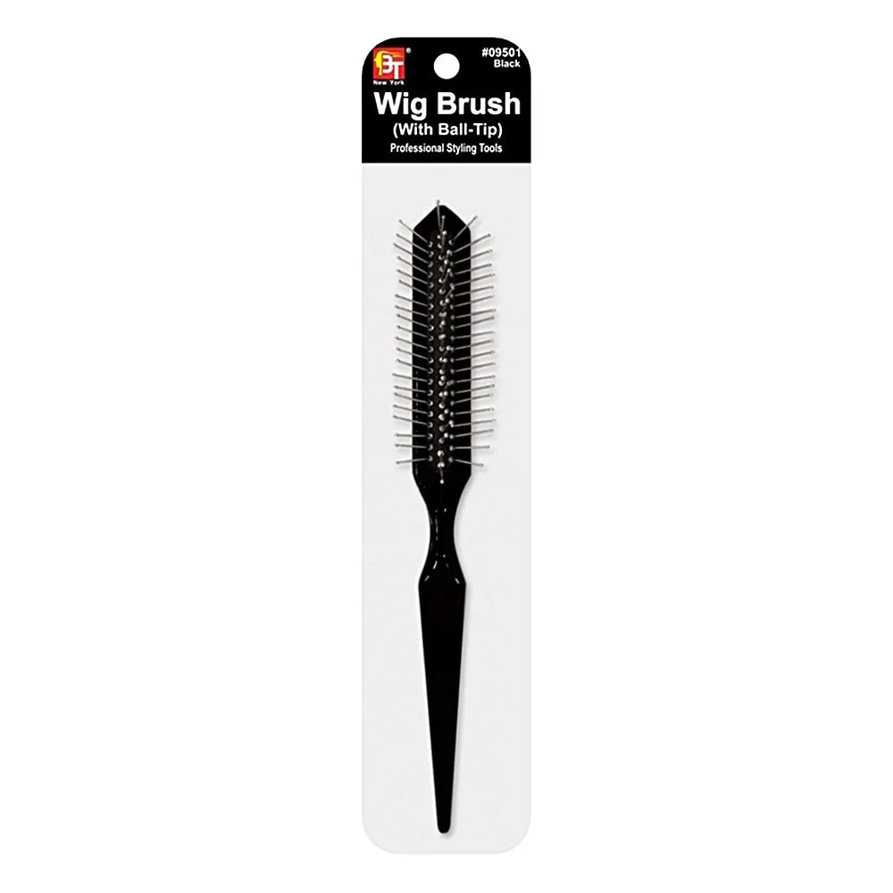 WIG BRUSH WITH BALL-TIP