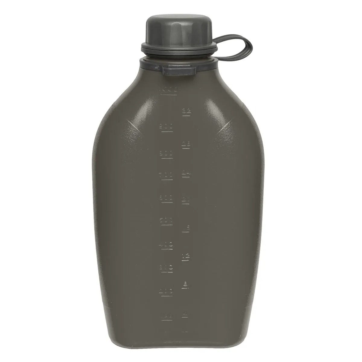 Wildo Explorer Bottle 1 Litre Grey/Black