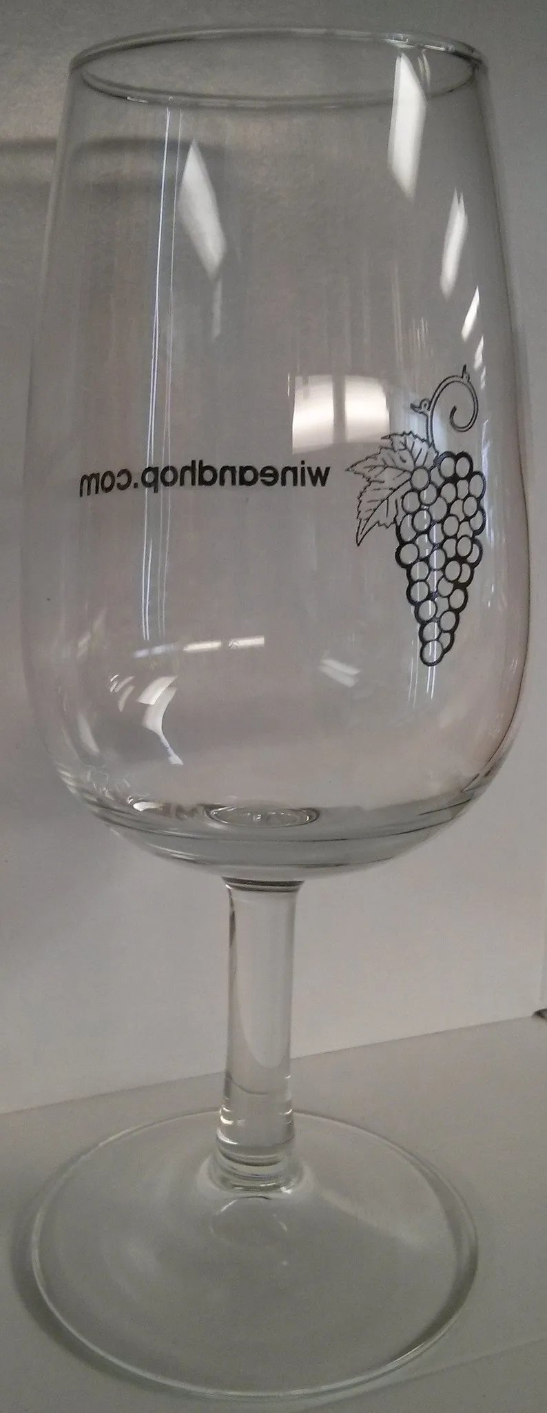 Wine and Hop Shop Wine Glass, 7.25 oz