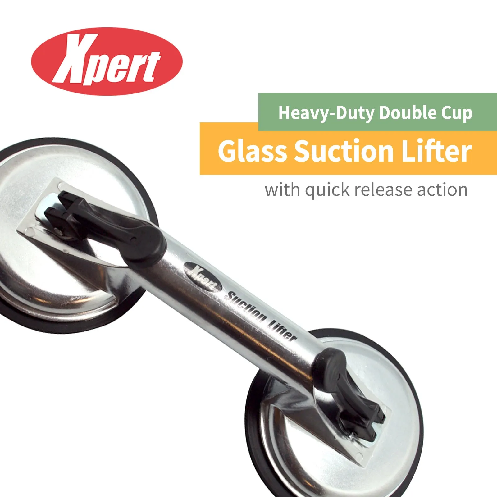 Xpert Double Cup Glass Suction Lifter