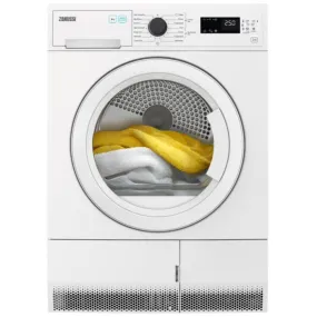 Zanussi ZDC82B4PW 8kg Condenser Tumble Dryer